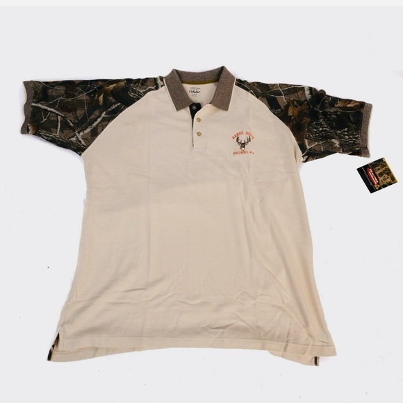 Cabelas Polo Shirt Mens Realtree Size XL NWT - Picture 1 of 4
